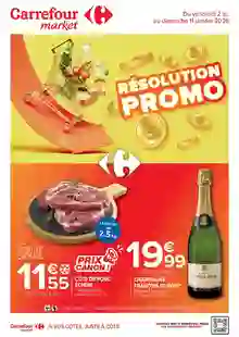 Promos Carrefour Market du 02/01/2026 au 11/01/2026 - Résolution promo