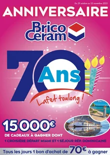  catalogue promo Bricoceram 