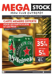  catalogue promo Mega Stock 