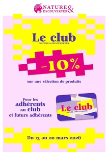  catalogue promo Nature & Découvertes 