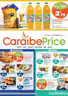  catalogue promo Caraibe Price 