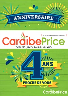  catalogue promo Caraibe Price 