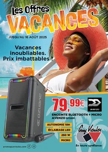  catalogue promo Guy Vieules  