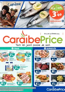  catalogue promo Caraibe Price 