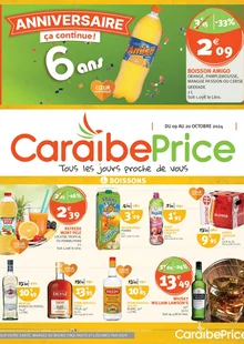  catalogue promo Caraibe Price 