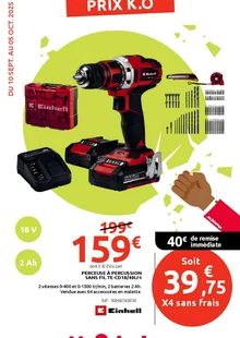  catalogue promo Mr Bricolage 