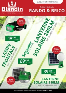  catalogue promo Blandin  