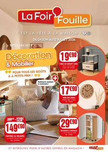  catalogue promo La Foir'Fouille  