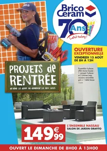  catalogue promo Bricoceram 