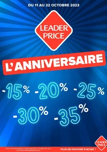  catalogue promo Leader Price  