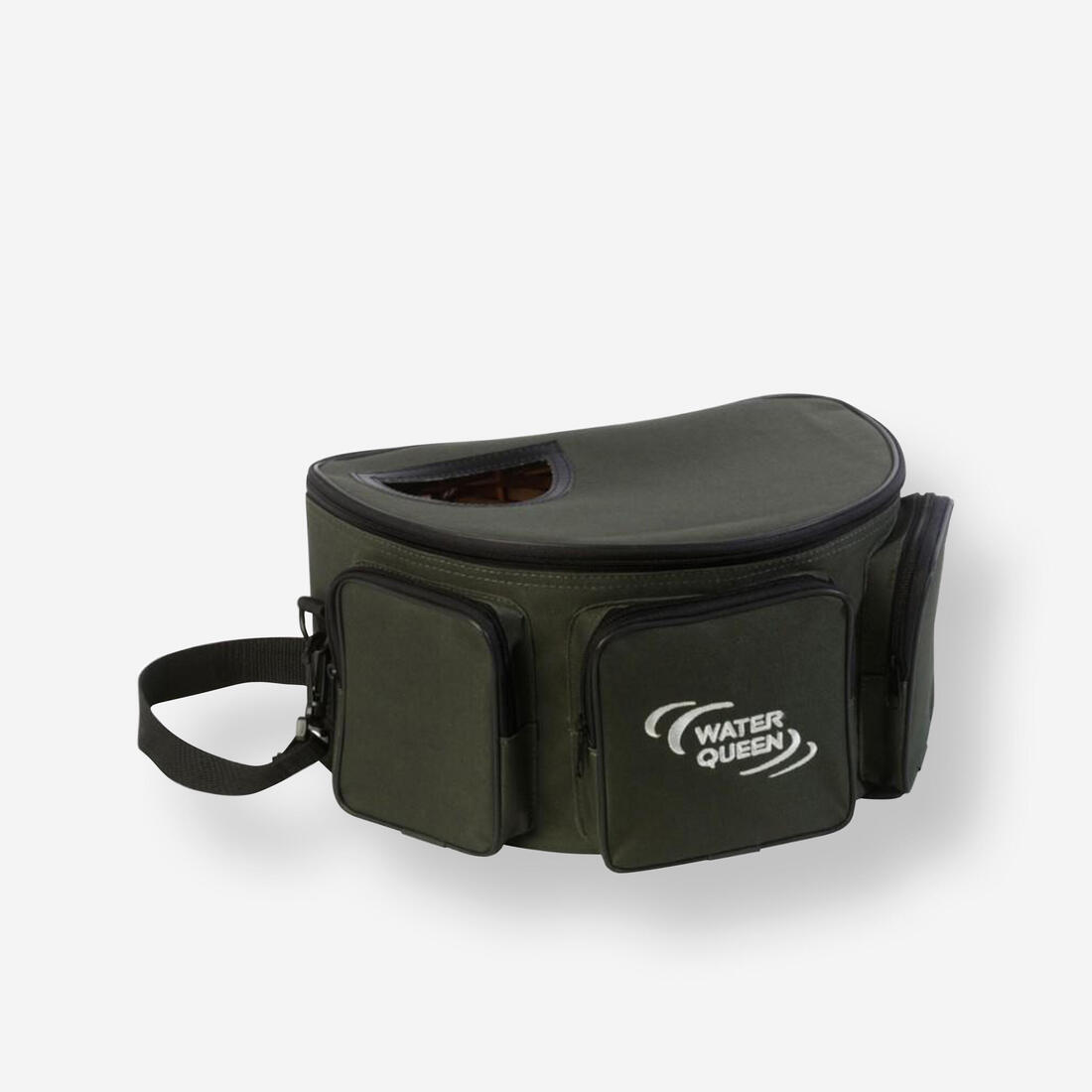 article en promo : Musette peche de la truite  panier truite 3 poches wq