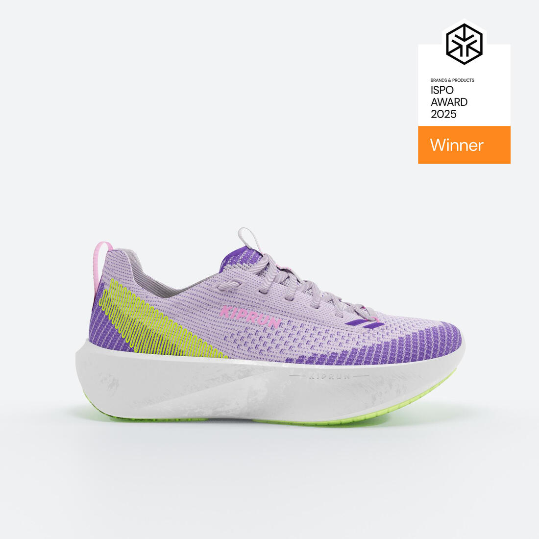 article en promo : Chaussures de running femme, kiprun kipnext violette