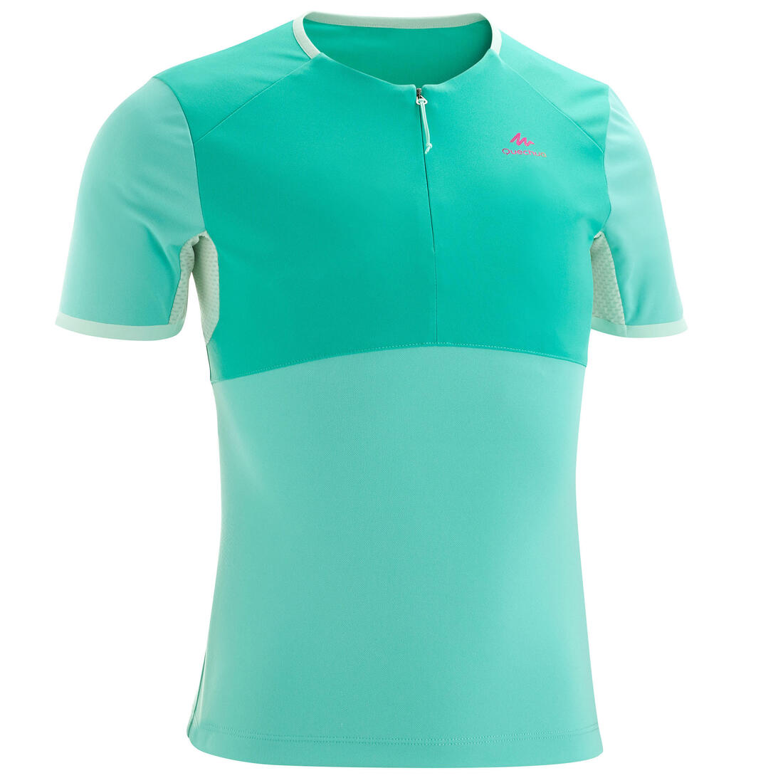 article en promo : T shirt de randonnée enfant - mh550 turquoise - 7-15 ans