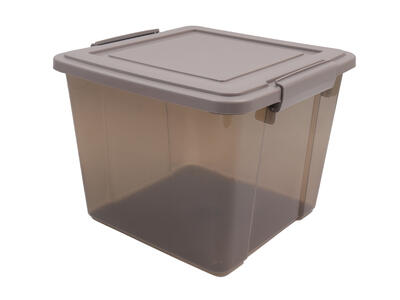 article en promo : Boîte de rangement plastique carré
