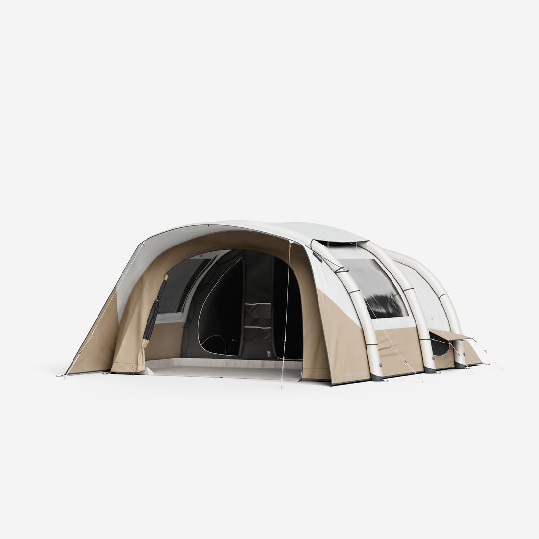 article en promo : Tente de camping gonflable 6 places 3 chambres,  fresh & black, air seconds 6.3