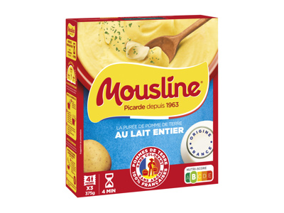 article en promo : Purée au lait Entier
