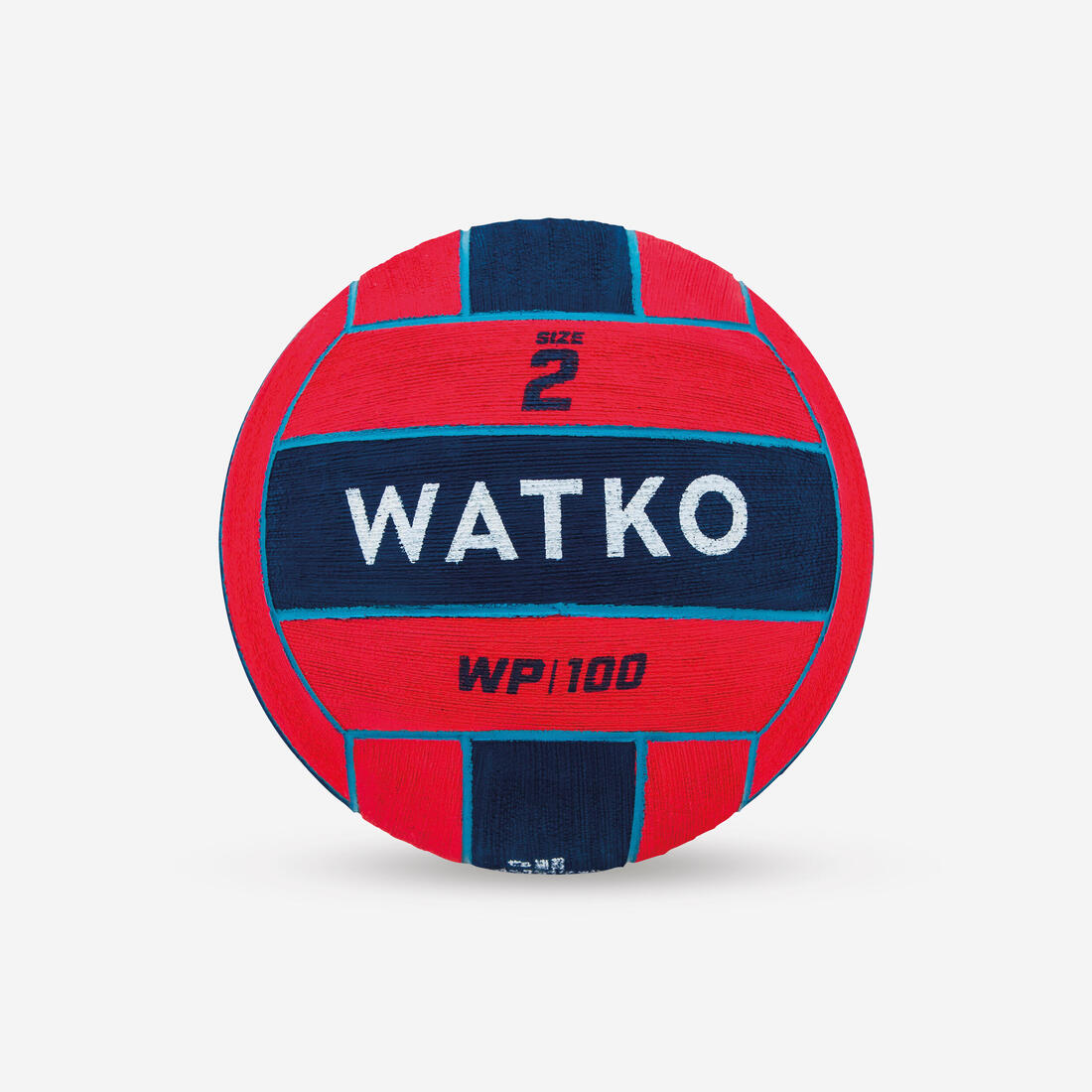 article en promo : Ballon water polo wp100 taille 2 rouge bleu