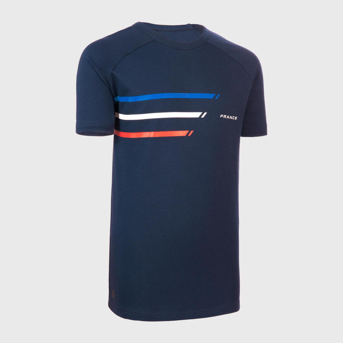 article en promo : T-shirt france manches courtes enfant - r100 bleu