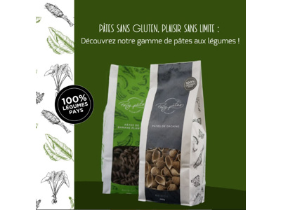 article en promo : Pâtes aux légumes pays
