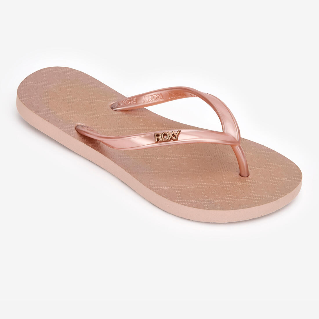 article en promo : Tongs fille roxy - viva rose or