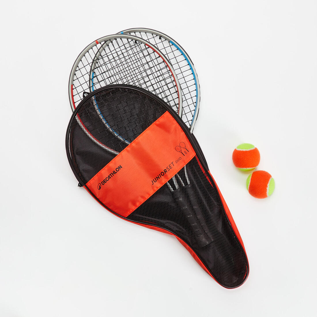article en promo : Set 2 raquettes de tennis enfant essential jr 21"  2 balles 1 housse