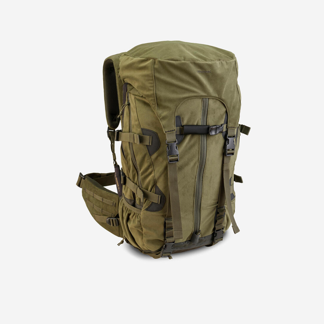 article en promo : Sac a dos chasse silencieux modulable 45/90l - big game vert