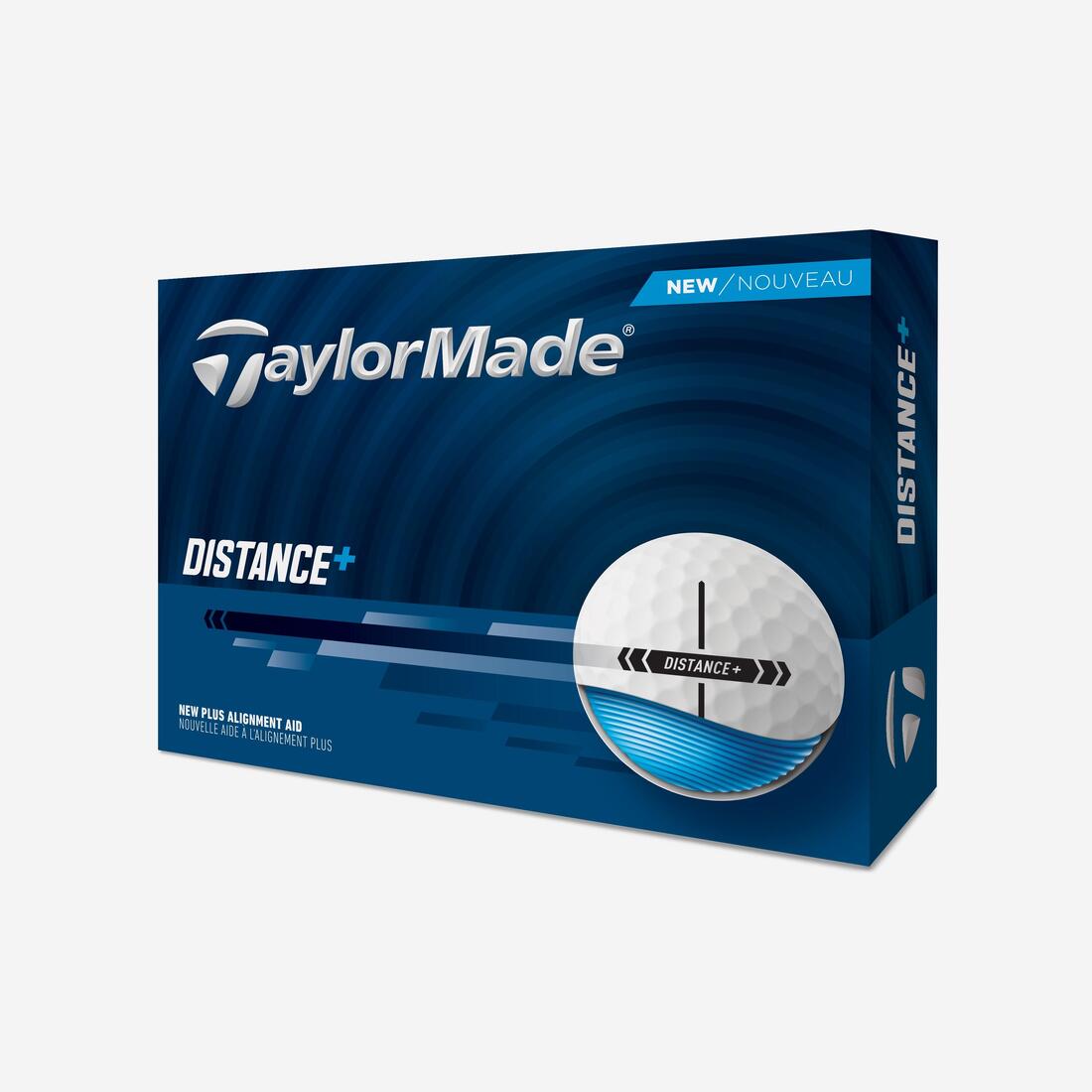 article en promo : Balle golf x12, taylormade distance+