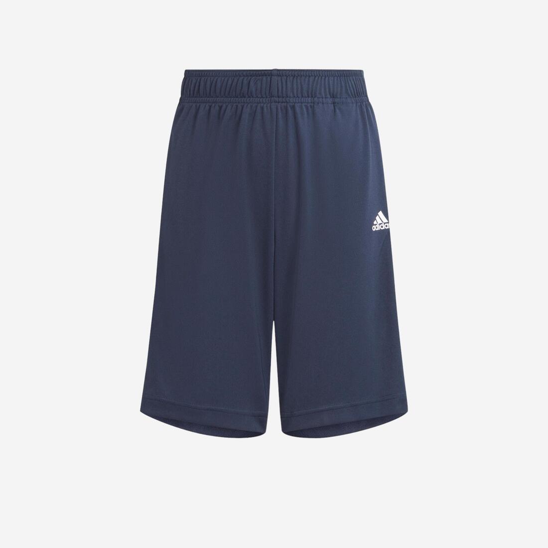 article en promo : Short de football adidas sereno bleu marine enfant