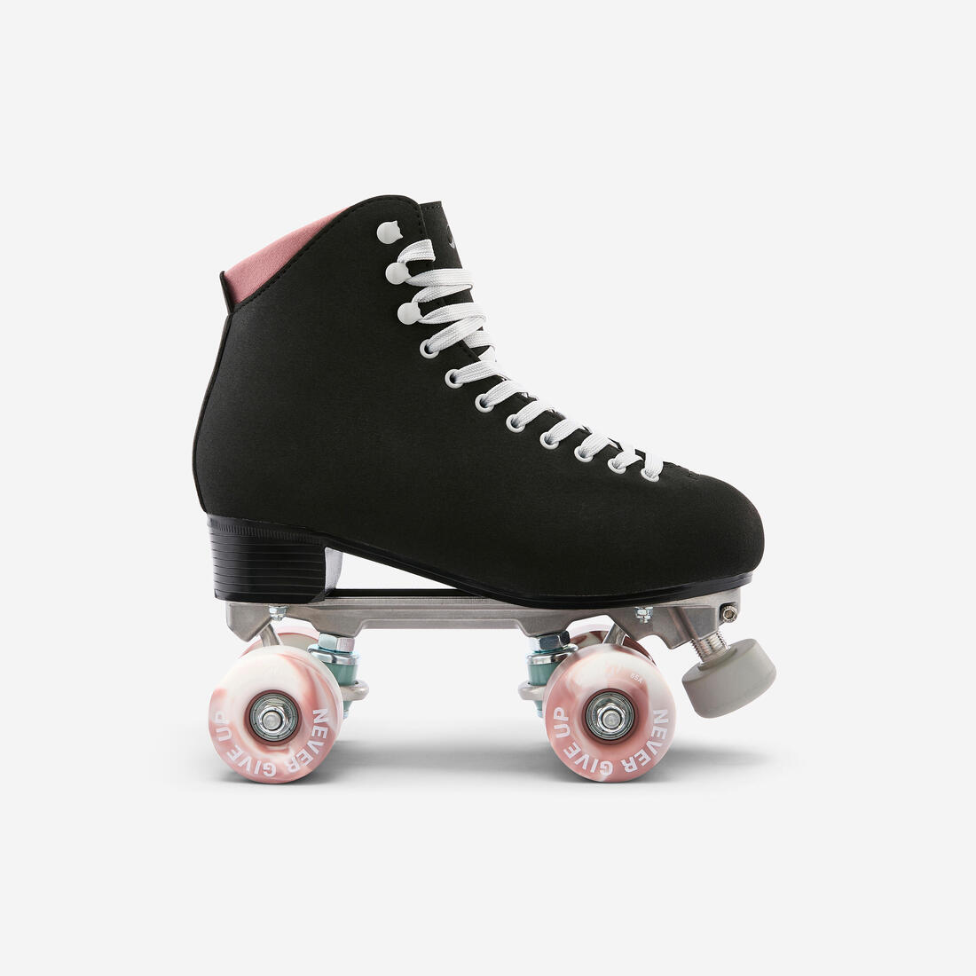 article en promo : Patin à roulettes quad dancing d500 noir