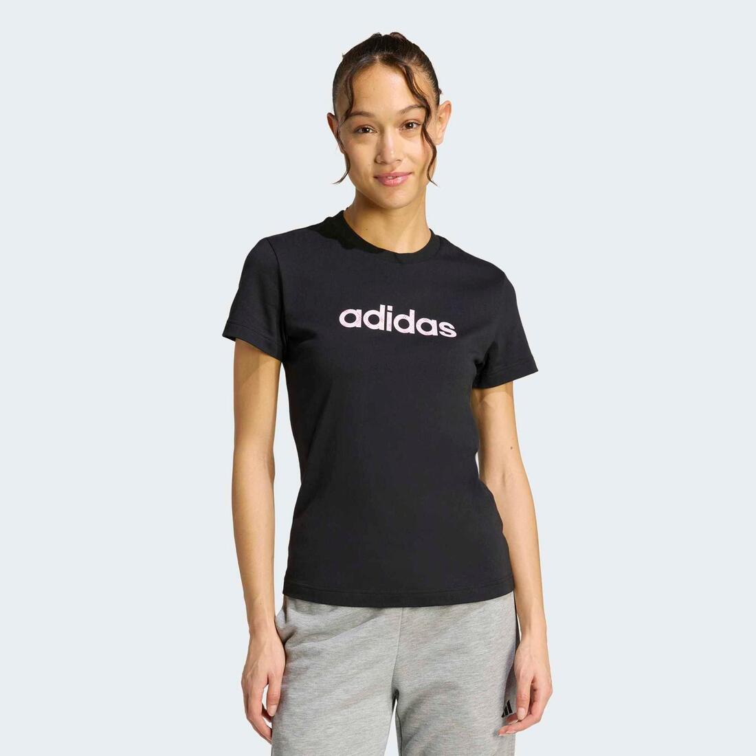 article en promo : T-shirt de fitness en coton femme