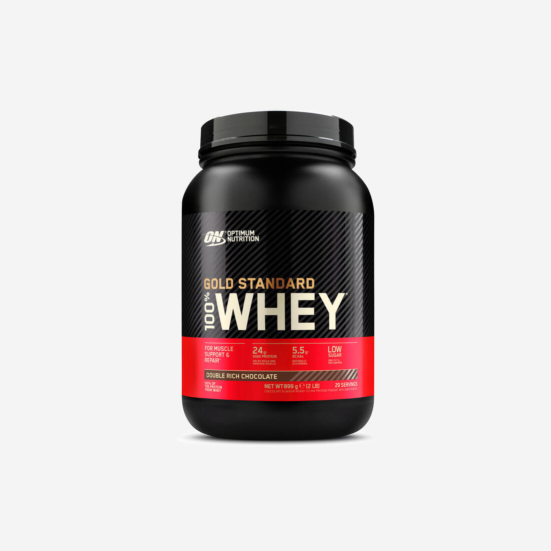 article en promo : Proteine whey gold standard double rich chocolat 908gr