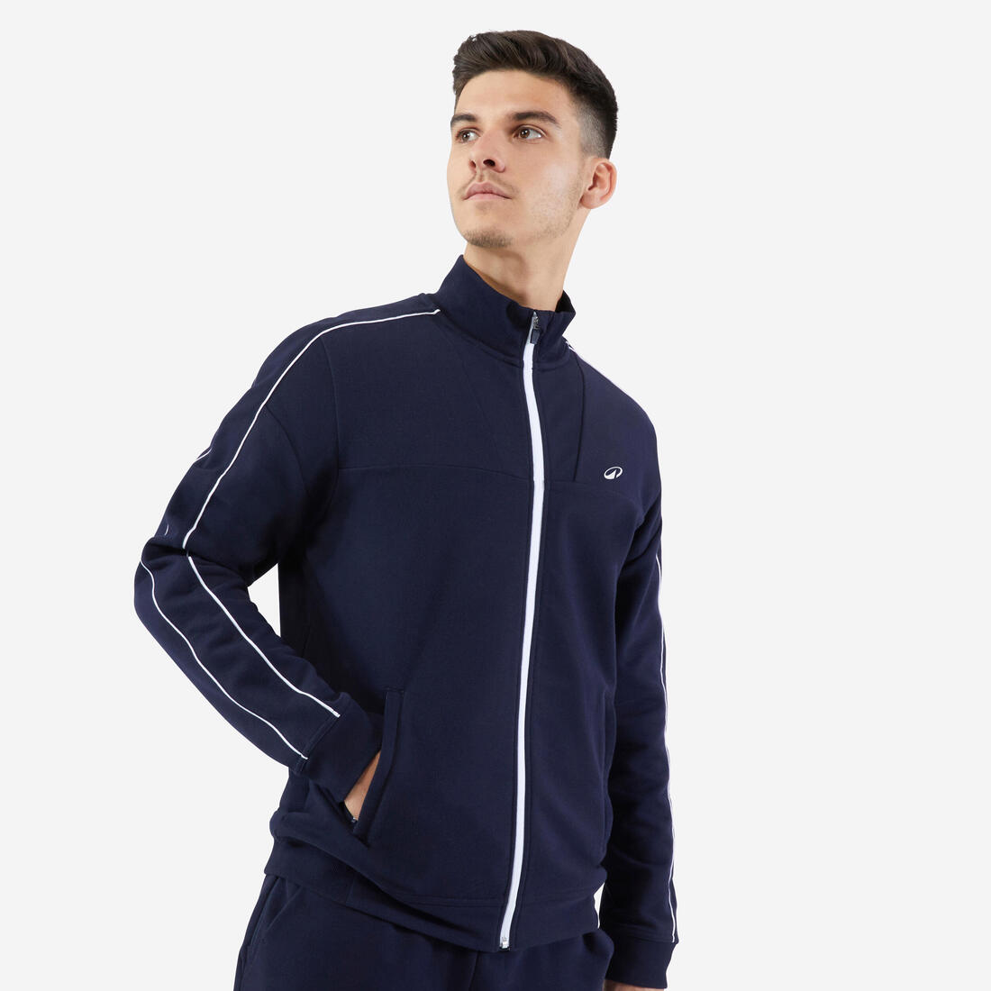 article en promo : Veste de tennis homme - soft marine