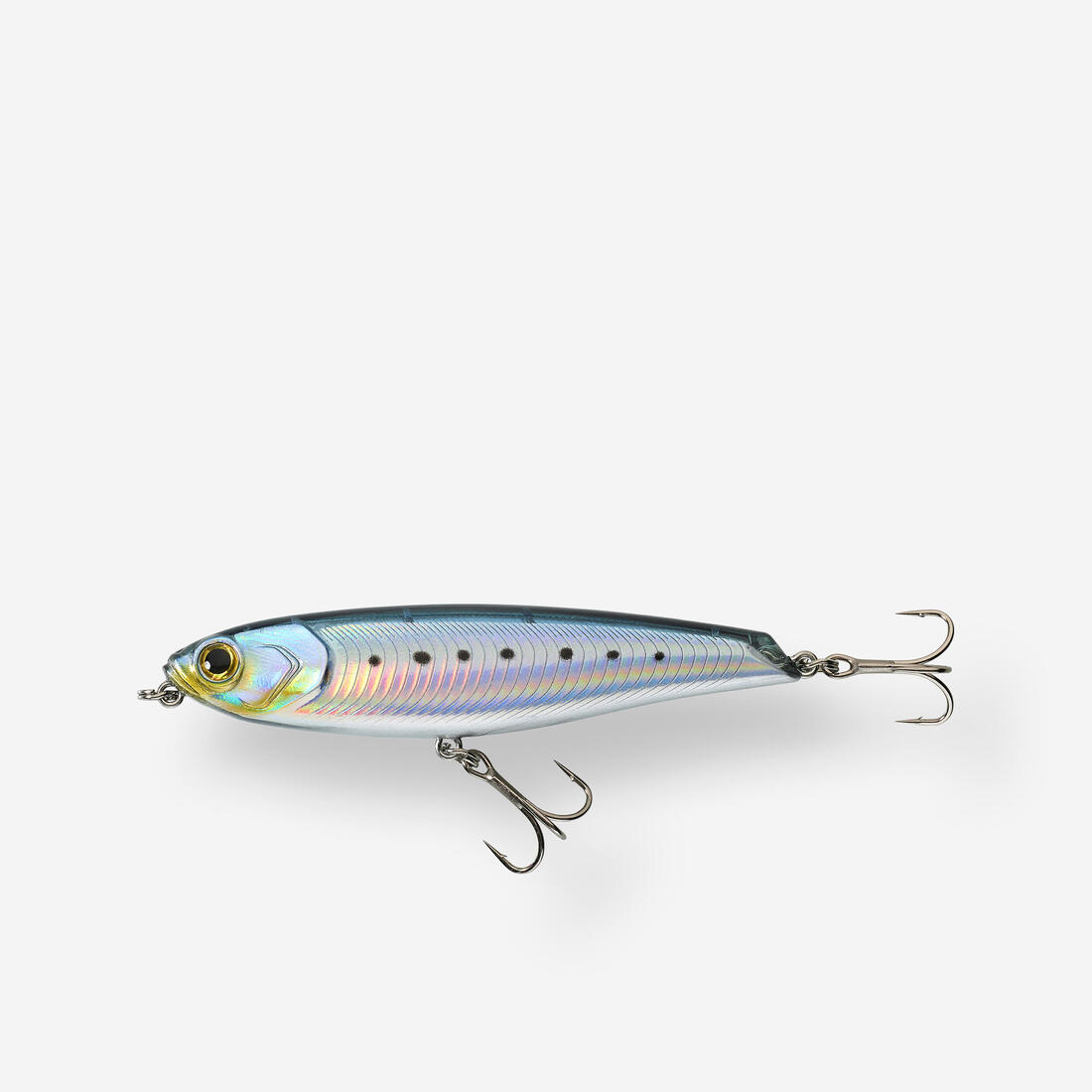article en promo : Poisson nageur stickbait pencil wizdom 95 f sardine bleue leurre en mer