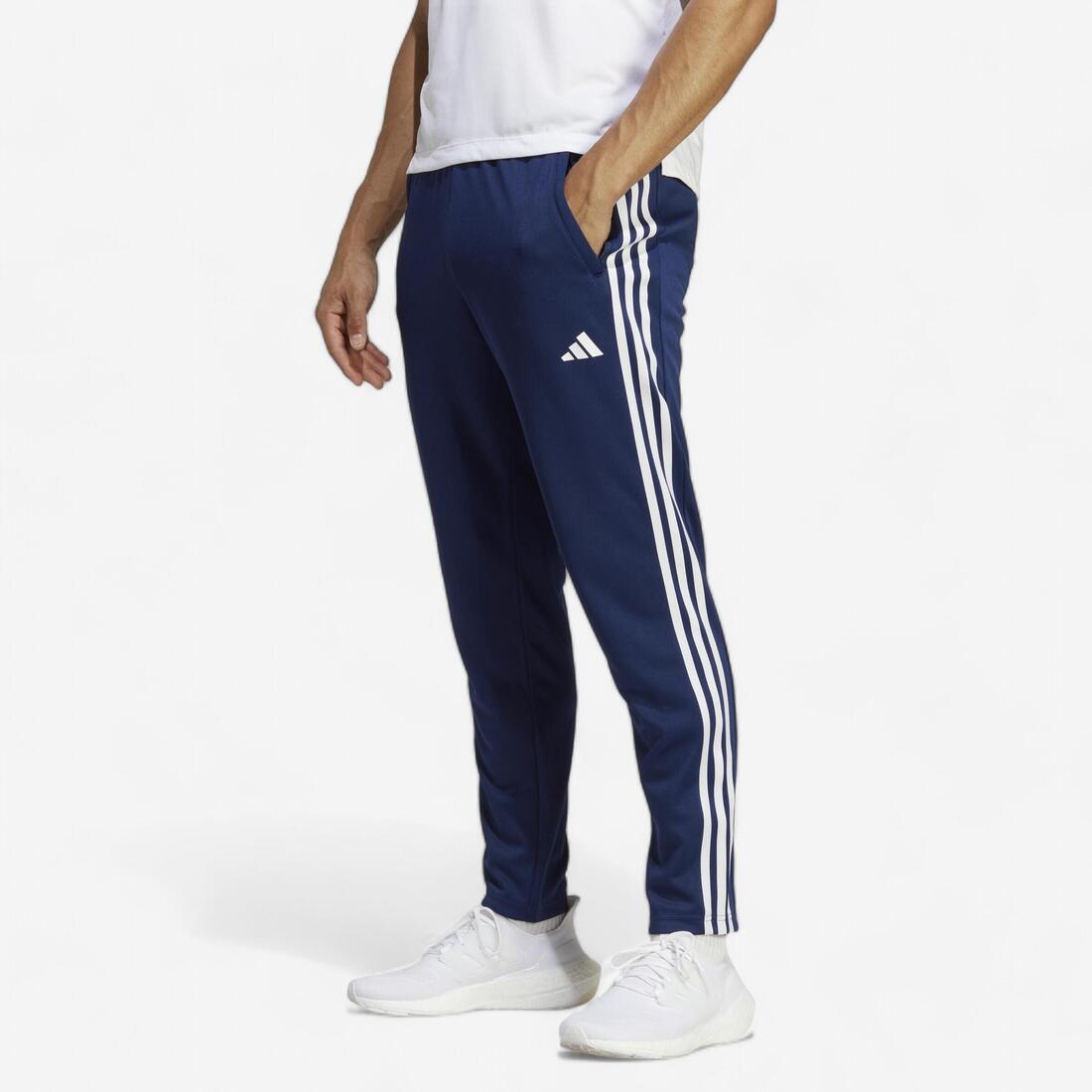 article en promo : Pantalon jogging de fitness cardio adidas homme bleu