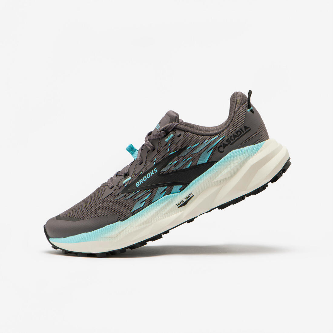 article en promo : Chaussure de trail running femme, brooks cascadia 18