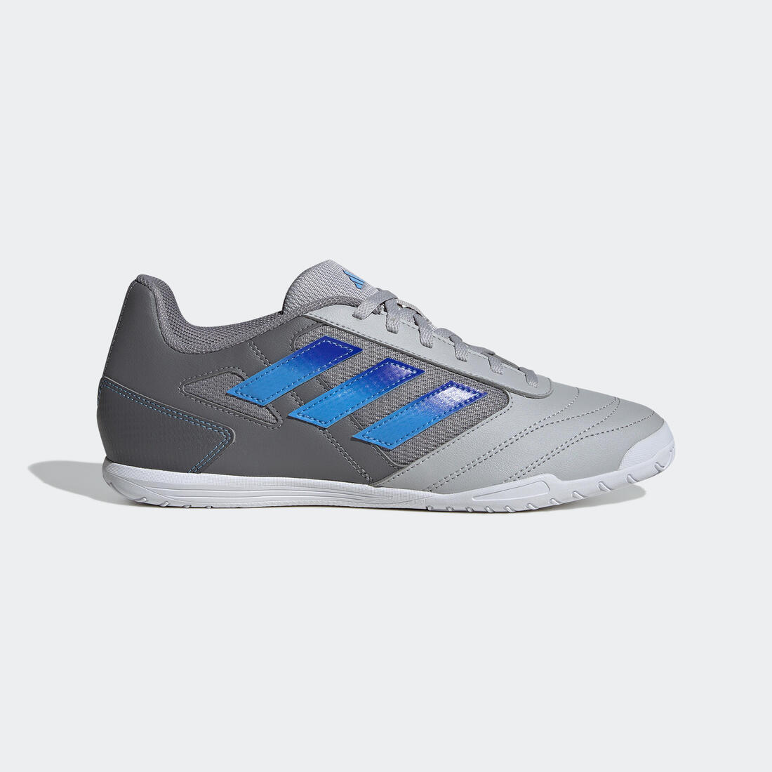 article en promo : Adidas super sala futsal adulte blanche gris