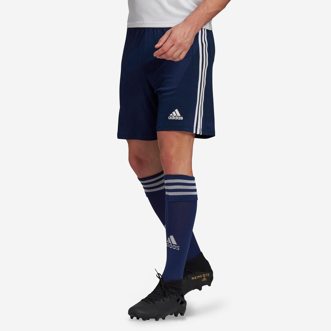 article en promo : Short de football adidas squadra marine homme