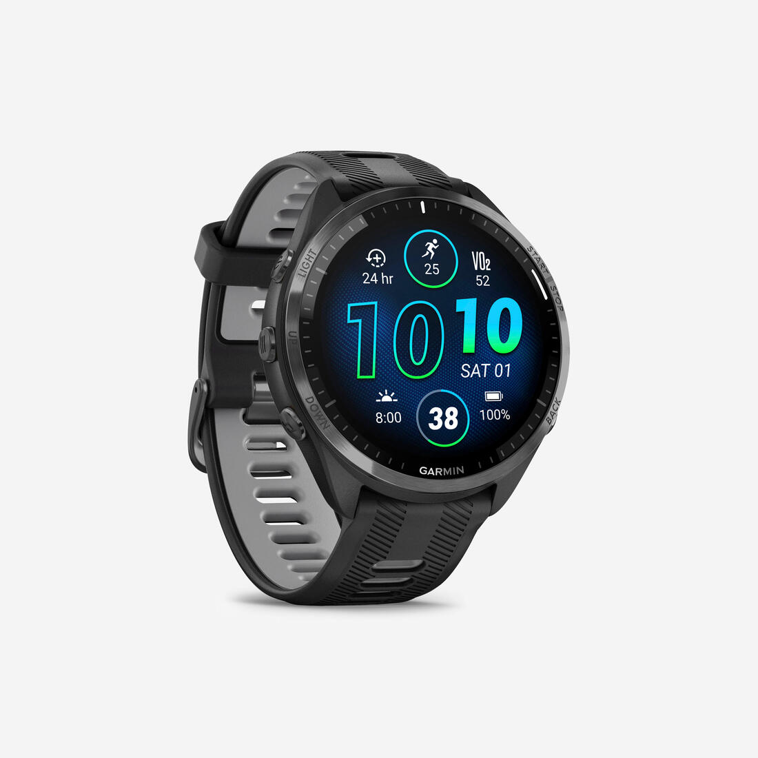 article en promo : Montre connectée multisport gps cardio - garmin forerunner 965 black grey