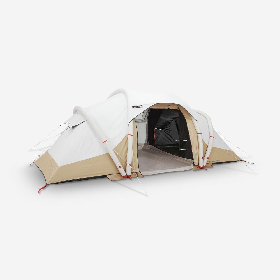 article en promo : Tente de camping gonflable 4 places 2 chambres, fresh & black, air seconds 4.2