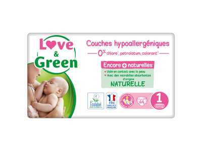 article en promo : Couches hypoallergénique