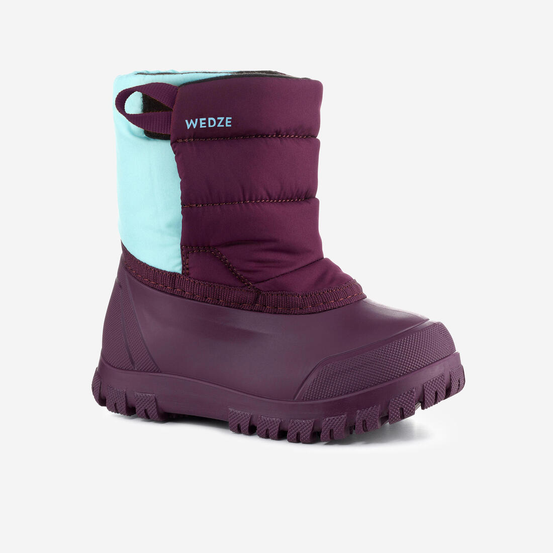 article en promo : Bottes de neige bébé, après ski bébé warm violettes et turquoises