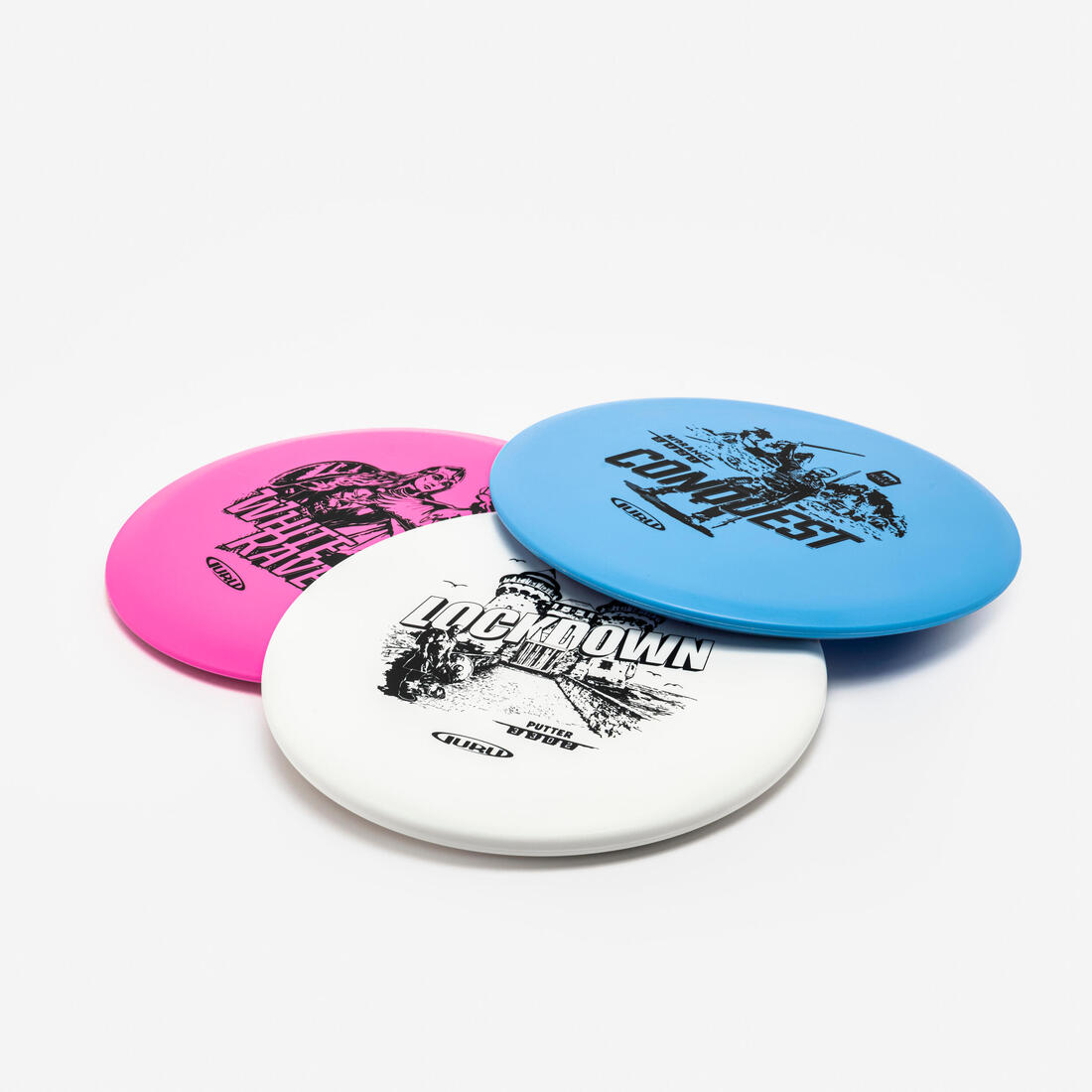 article en promo : Guru disc golf starter - set de 3 disques