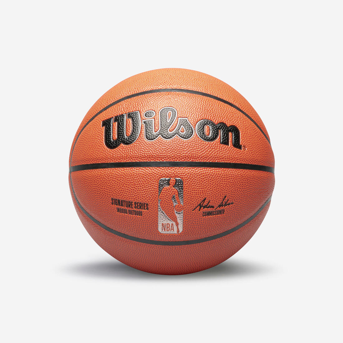 article en promo : Ballon de basketball nba taille 7 - wilson signature series s7 orange