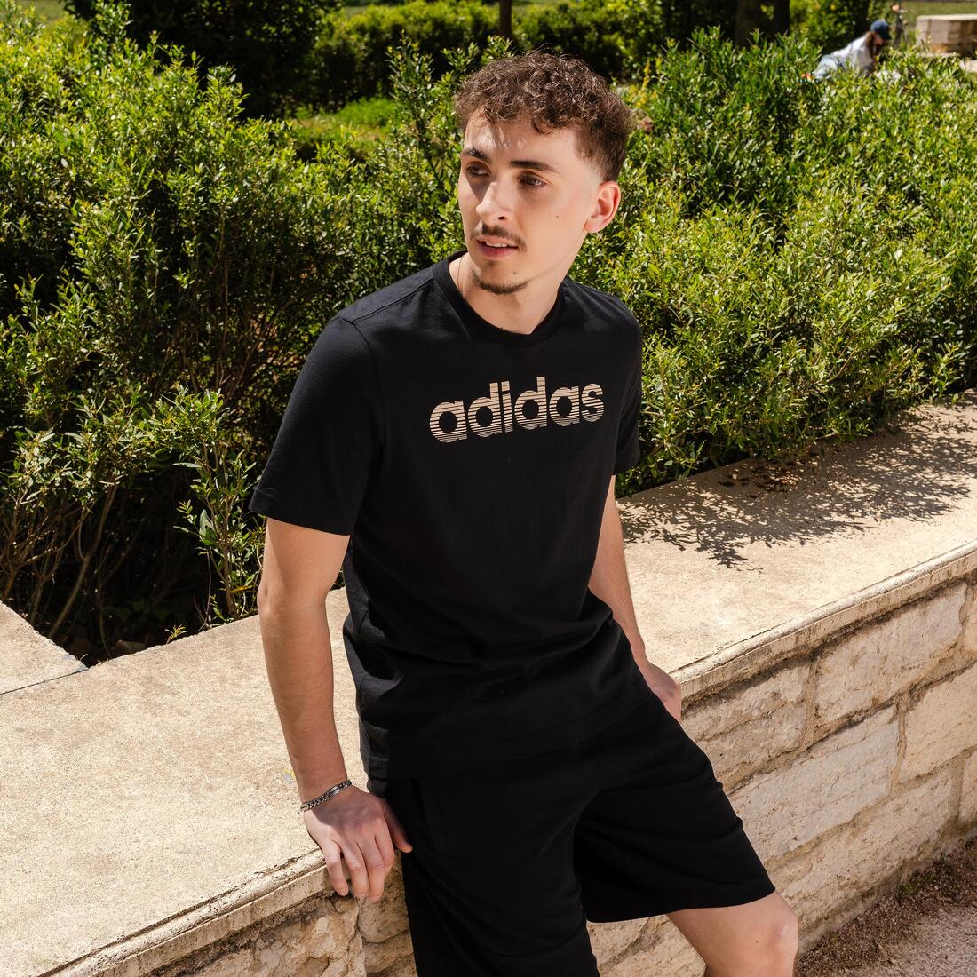 article en promo : T-shirt de fitness soft training adidas homme noir