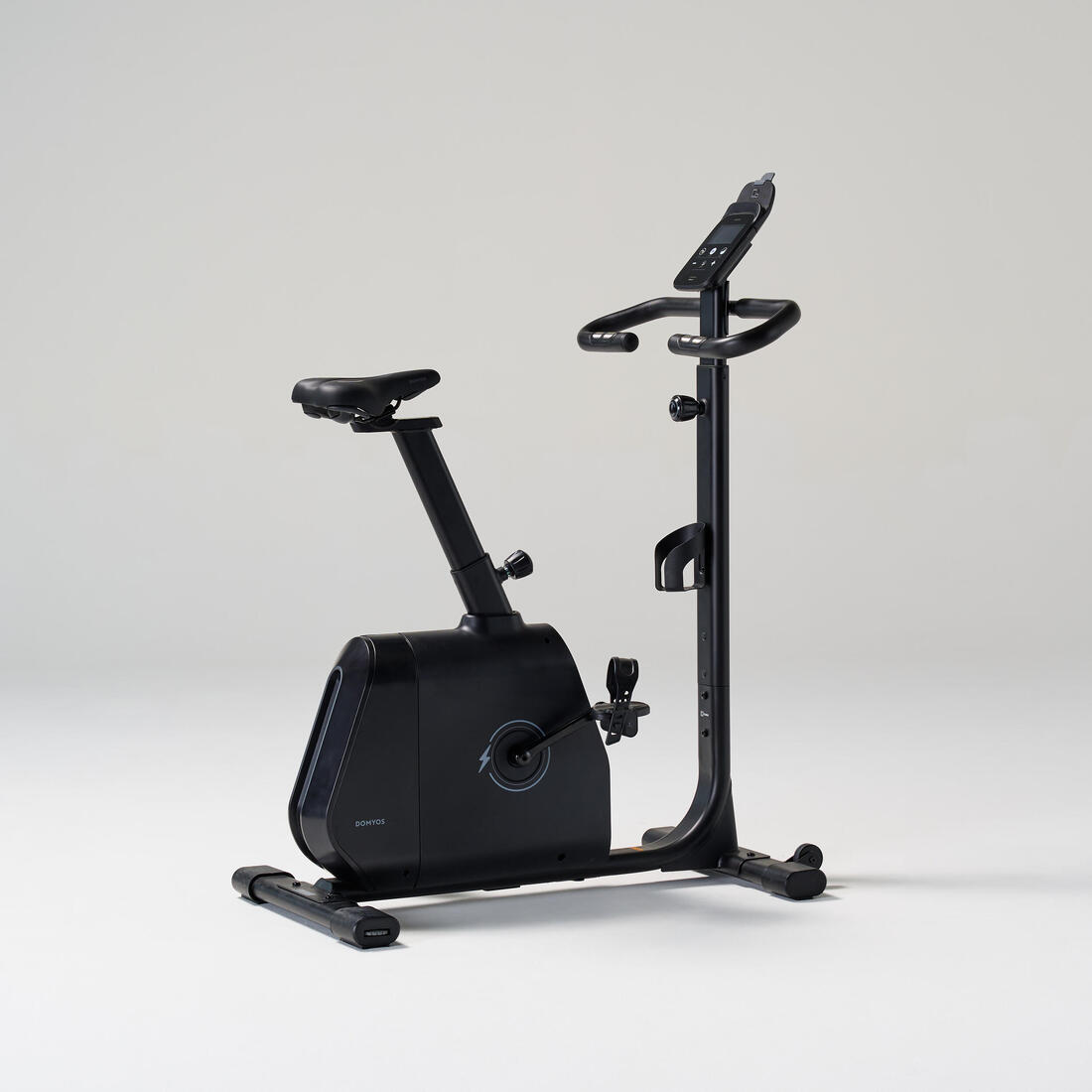 article en promo : Vélo d'appartement avec résistance motorisée, eb520 b, garanti par decathlon