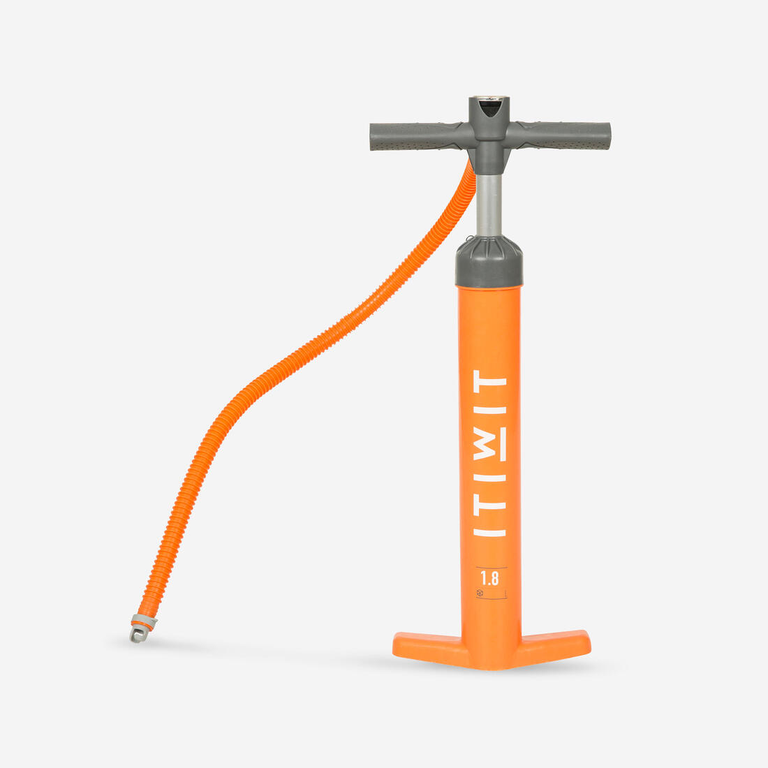 article en promo : Pompe a main stand up paddle haute pression 20 psi double action orange