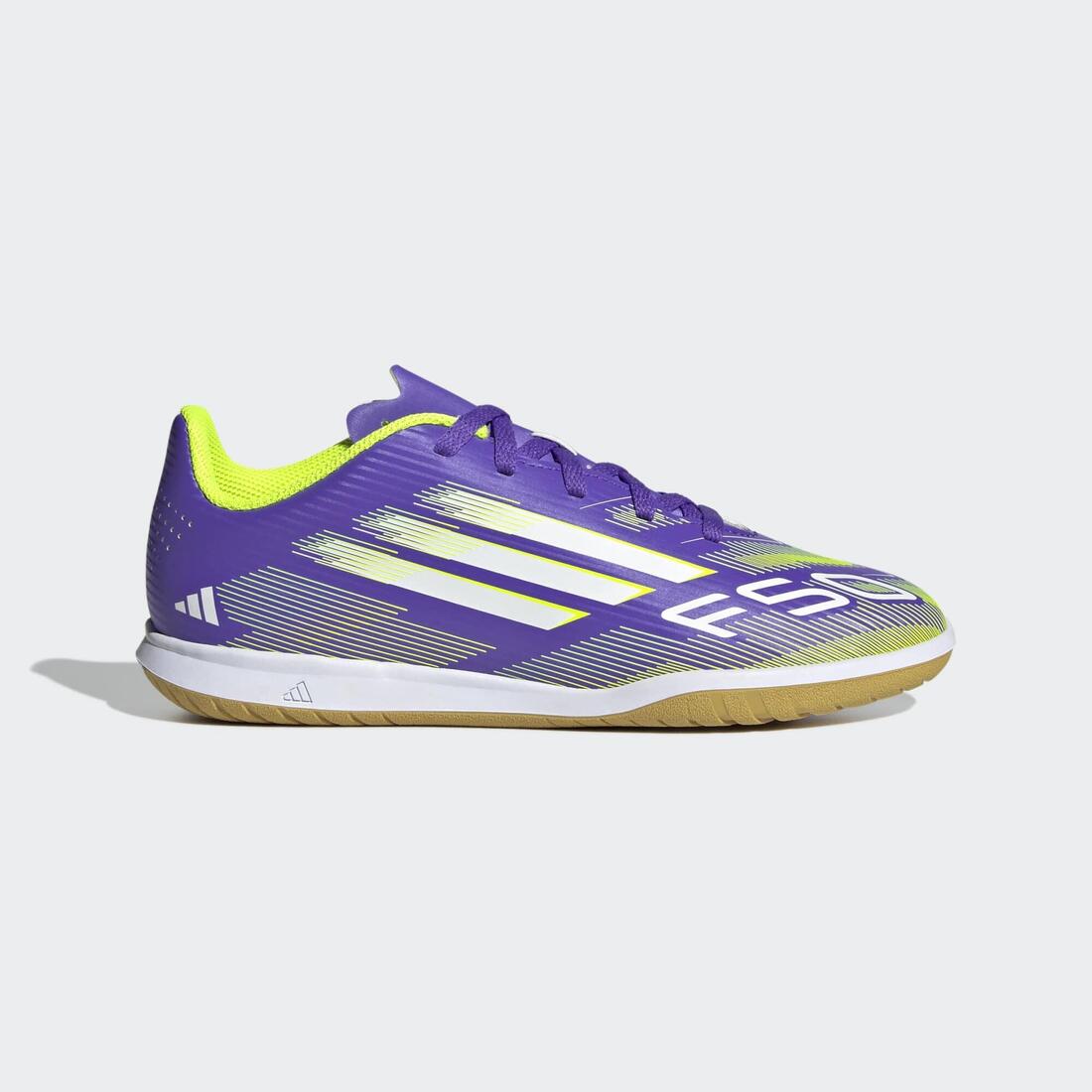 article en promo : Chaussure f50 club futsal enfant violette