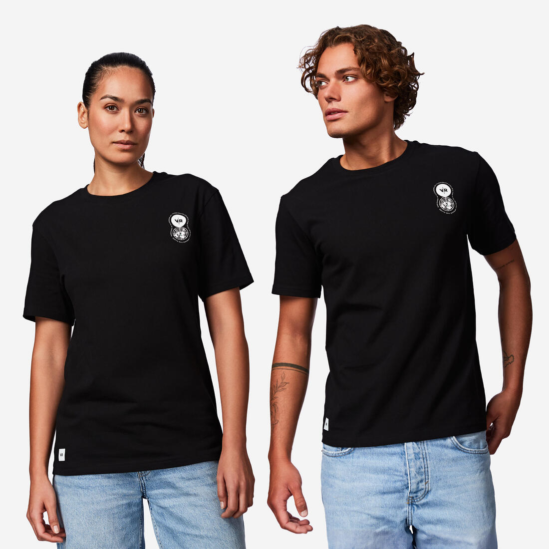 article en promo : T-shirt coton lifestyle, logo