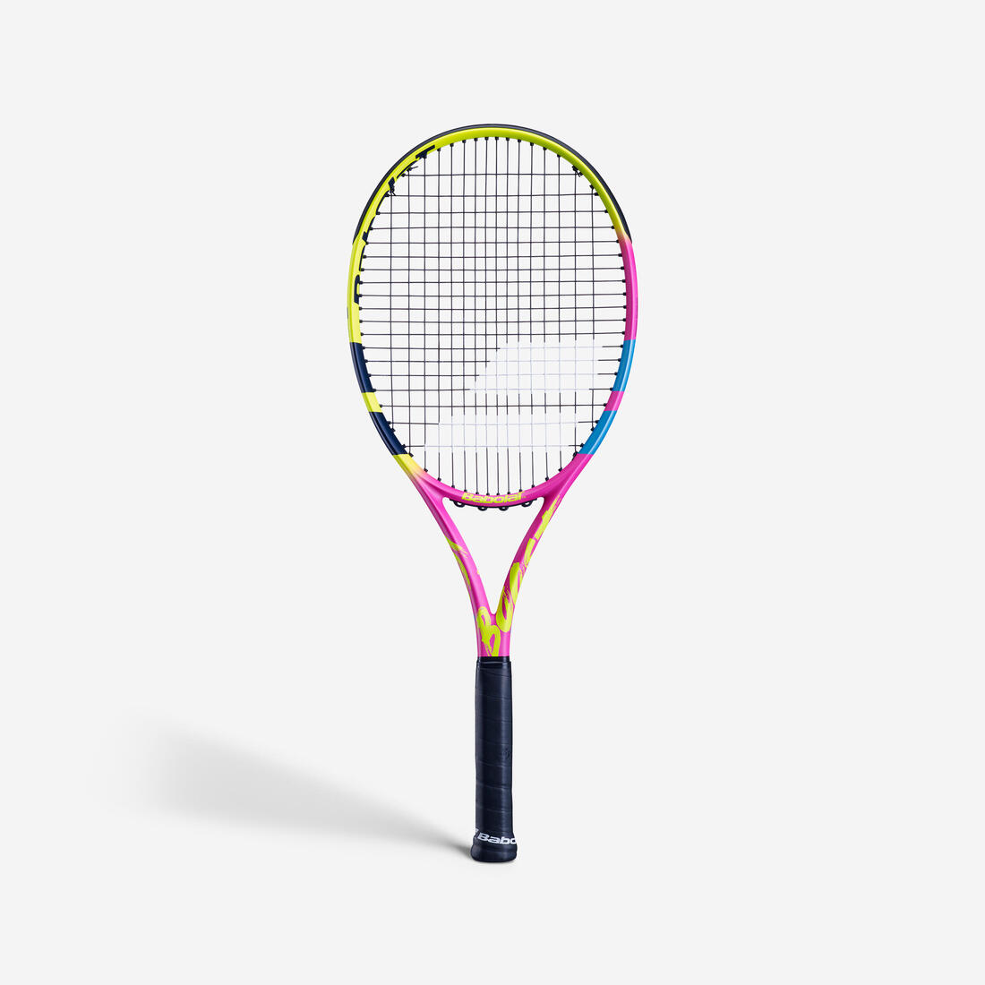 article en promo : Raquette de tennis adulte - babolat boost rafa rose jaune
