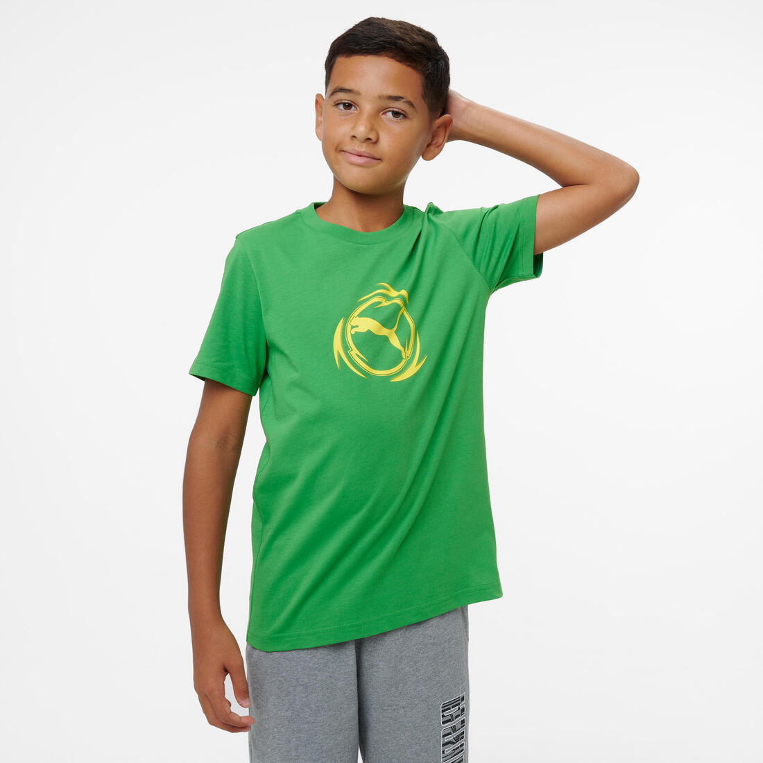 article en promo : T-shirt coton imprimé enfant